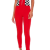 Hooded Check Jumpsuit - Image 8