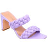 Lilac Braided Sandals - Image 3