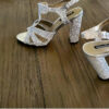 Galia Heel Glitter Sandals - Image 6