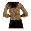 Louisa Leopard Print Twist Blouse - Image 2