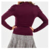 Mock Neck Puff Sleeve Top - Image 2