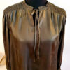 Scrunched Tie Neck Top - Image 2