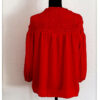 Smocked Mock Neck Top - Image 2