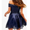 Club L London Blue Sequin Dress - Image 3