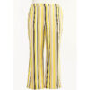 Button Pocket Stripe Pull-on Pants