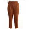 Dressy Buttoned Woven Pull-on Pants - Image 3