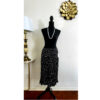 Polka Dotted Pleated Skirt - Image 2