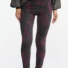 Purple Sketch Leggings