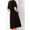 Talbots Black Velvet Sequin Dress - Image 2