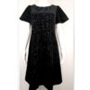 Talbots Black Velvet Sequin Dress - Image 4