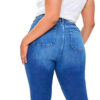 Blue Butt Lifting Skinny Jeans - Image 3