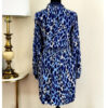 Ruffle Neck Animal Print Dress - Image 3