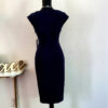 Shimmer Wrap-Look Embellished Dress - Image 2