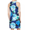 Sleeveless Blue Floral Dress - Image 3