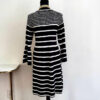 Striped Bell Sleeve Sweater Dress - Image 2