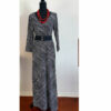 Striped Pieced Dress - Image 2