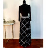 Windowpane Maxi Dress - Image 2