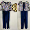 Sequin Cape Jumpsuit - Image 2