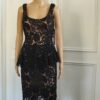 Jovani Black Lace Backless Peplum dress - Image 2