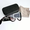 Bottega Veneta Brown Intrecciato Leather Gradient Sunglasses - Image 3