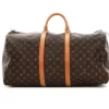 Louis Vuitton Keepall 55 Travel Bag