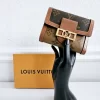 Louis Vuitton Dauphine Compact Wallet - Microchipped - Image 3