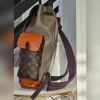 Louis Vuitton Limited Edition Epi Leather With Monogram Christopher Backpack - Image 3